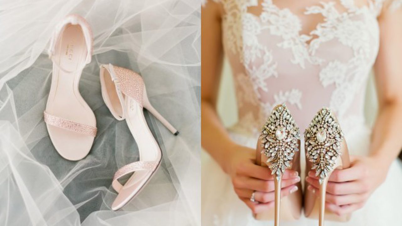 Các kiểu giày cưới &#8220;đẹp nín thở&#8221; mang lại vẻ kiêu sa cho các cô dâu ngày trọng đại