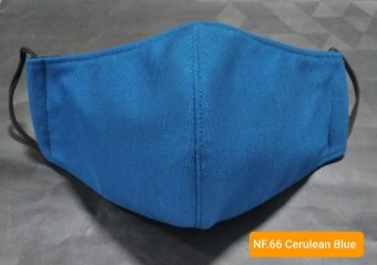 Mẫu Khẩu Trang Vải NF 66 Cerulean Blue